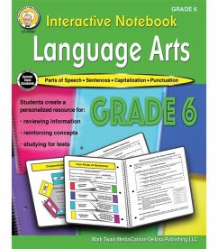 Interactive Notebook: Language Arts Resource Book, Grade 6 - Cameron; Craig