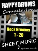 Happydrums Compilation &quote;Rock Grooves 1-20&quote; (eBook, ePUB)
