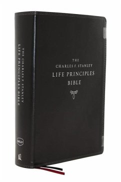 Nkjv, Charles F. Stanley Life Principles Bible, 2nd Edition, Leathersoft, Black, Comfort Print - Thomas Nelson