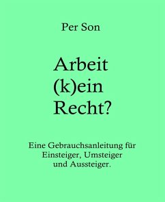 Cover Arbeit (k)ein Recht? (eBook, ePUB)