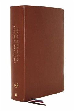 Nkjv, Charles F. Stanley Life Principles Bible, 2nd Edition, Genuine Leather, Brown, Comfort Print - Thomas Nelson