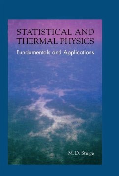 Statistical and Thermal Physics (eBook, PDF) - Sturge, M. D.