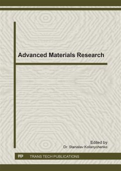 Cover Advanced Materials Research (eBook, PDF)