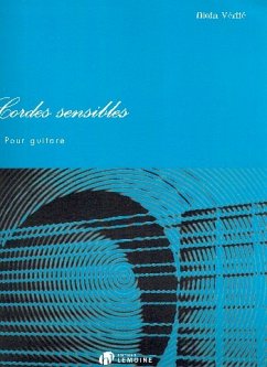 Cover CORDES SENSIBLES GUITAR SCORE