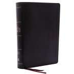 The Kjv, Open Bible, Leathersoft, Black, Indexed, Red Letter Edition, Comfort Print