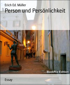 Person und Persönlichkeit (eBook, ePUB) - Müller, Erich Ed.