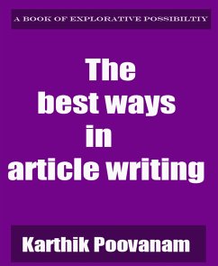 The best ways in article writing (eBook, ePUB) - Poovanam, Karthik