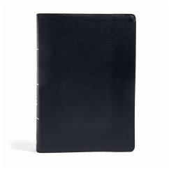 KJV Super Giant Print Reference Bible, Black Genuine Leather, Indexed