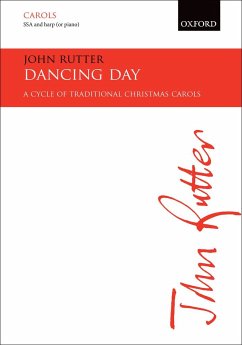 Dancing Day a cycle of traditional christmas carols for female chorus and piano (harp), score