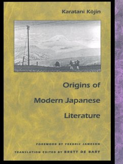 Cover Origins of Modern Japanese Literature (eBook, PDF)