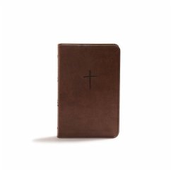 KJV Compact Bible, Value Edition, Brown Leathertouch - Holman Bible Publishers