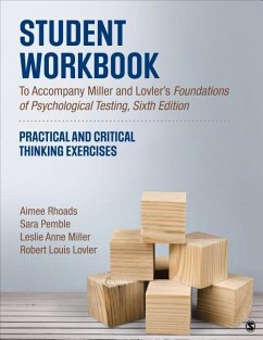 Student Workbook to Accompany Miller and Lovler's Foundations of Psychological Testing - Rhoads, Aimee; Pemble, Sara D; Miller, Leslie A; Lovler, Robert L