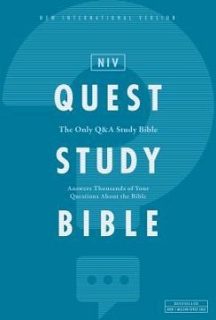 Niv, Quest Study Bible, Hardcover, Comfort Print - Zondervan