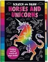 Scratch and Draw Unicorns & Horses Too! - Scratch Art Activity Book - George, Joshua