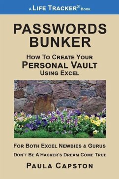 Passwords Bunker: How to Create Your Personal Vault Using Excel - Capston, Paula