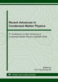 Cover Recent Advances in Condensed Matter Physics (eBook, PDF)