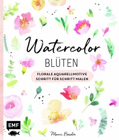 Watercolor-Blüten - Boudon, Marie
