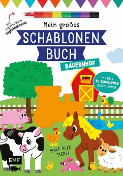 Cover Mein großes Schablonen-Buch - Bauernhof