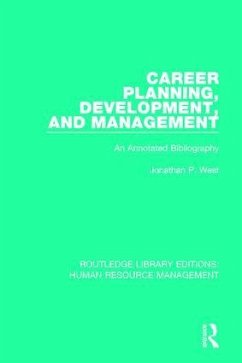 Career Planning, Development, and Management - West, Jonathan P