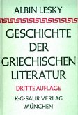 Geschichte der griechischen Literatur (eBook, PDF)