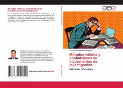 Métodos validez y confiabilidad de instrumentos de investigación - Mucha Hospinal, Luis Florencio
