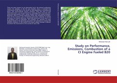 Study on Performance, Emissions, Combustion of a CI Engine Fueled B20