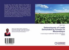 Determinants of Credit Demanded by Farmers in Mozambique