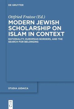 Cover Modern Jewish Scholarship on Islam in Context (eBook, ePUB)