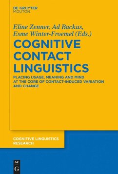 Cognitive Contact Linguistics (eBook, ePUB)
