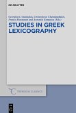 Studies in Greek Lexicography (eBook, ePUB)