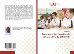 Prevalence des hépatites B et C au CNTS du BURUNDI - Kwizera, René