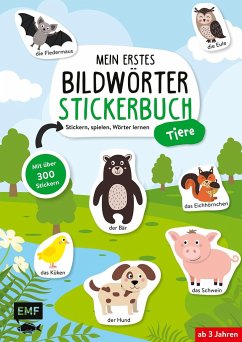 Mein erstes Bildwörter-Stickerbuch - Tiere