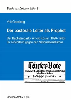 Der pastorale Leiter als Prophet - Claesberg, Veit