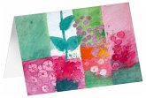 Blütentupfer - Kunst-Faltkarten ohne Text (5 Stück) Blütentupfer - Kunst-Faltkarten ohne Text (5 Stück)