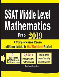 SSAT Middle Level Mathematics Prep 2019 - Nazari, Reza; Ross, Ava