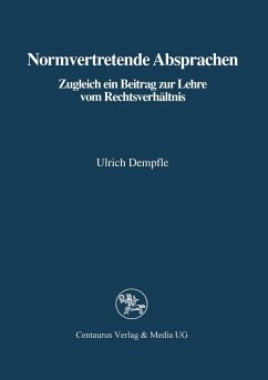 Normvertretende Absprachen (eBook, PDF) - Dempfle, Ulrich