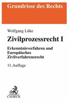 Zivilprozessrecht I - Lüke, Wolfgang