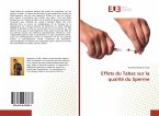 Effets du Tabac sur la qualité du Sperme