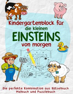 Mein Kindergartenblock - Das Kinderbuch Vorbereitung für die Vorschule und Grundschule - Kinder Werkstatt