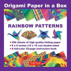Origami Paper in a Box - Rainbow Patterns - Publishing, Tuttle