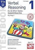 11+ Verbal Reasoning Year 3/4 GL & Other Styles Testbook 1 - Curran, Dr Stephen C