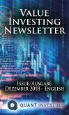 2018 12 Value Investing Newsletter by Quant Investing / Dein Aktien Newsletter / Your Stock Investing Newsletter (eBook, PDF)