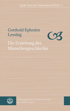 Die Erziehung des Menschengeschlechts (eBook, PDF) - Lessing, Gotthold Ephraim