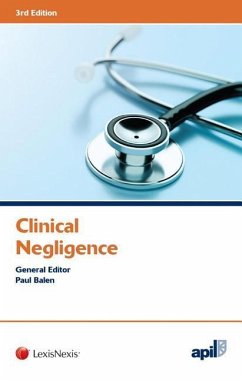 Cover APIL Clinical Negligence