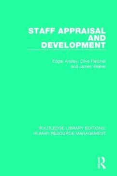 Staff Appraisal and Development - Anstey, Edgar; Fletcher, Clive; Walker, James