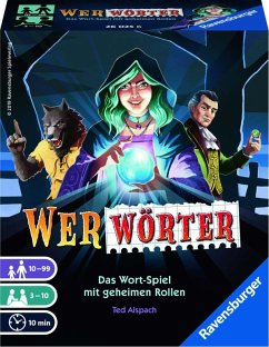 Ravensburger 26025 Werwörter - Spannendes Wort-Ratespiel für Erwachsene und Kinder ab 10 Jahren, Ideal für Spieleabende