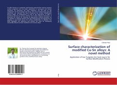 Surface characterization of modified Cu-Sn alloys: A novel method