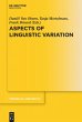 Aspects of Linguistic Variation - Bild 1