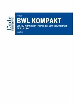 BWL kompakt - Kreuzer, Christian
