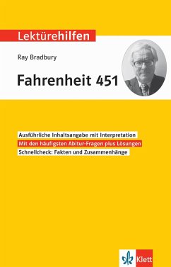 Lektürehilfen Ray Bradbury Fahrenheit 451